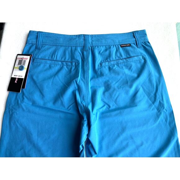NWT PSYCHO TUNA BOSUN Hybrid Shorts 4 Way Stretch 4 Pockets Unlined Blue 30 - Picture 6 of 6
